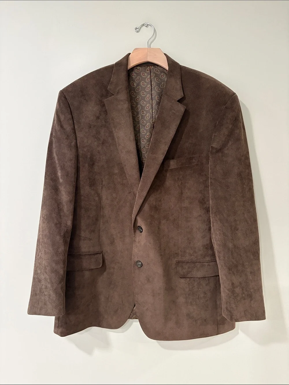Chaps Ralph Lauren Men's Mini Corduroy Blazer Sport Coat